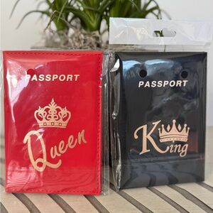 King + Queen Passport Covers